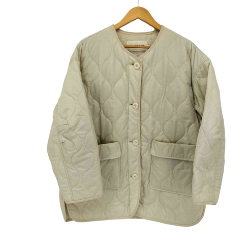 レイビームス Ray BEAMS 22AW キルティング ノーカラー ブルゾン レディース JPN:0