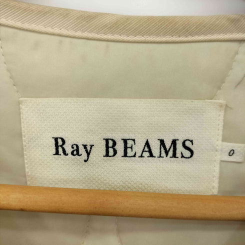 レイビームス Ray BEAMS 22AW キルティング ノーカラー ブルゾン レディース JPN:0