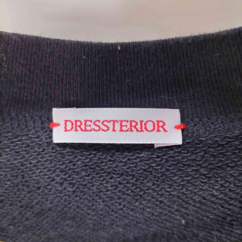 ドレステリア DRESSTERIOR プレスコットンクルーネックスウェット レディース JPN:38