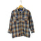 ペンドルトン PENDLETON 00s メキシコ製 ウール オープンカラーチェックシャツ メンズ import:M