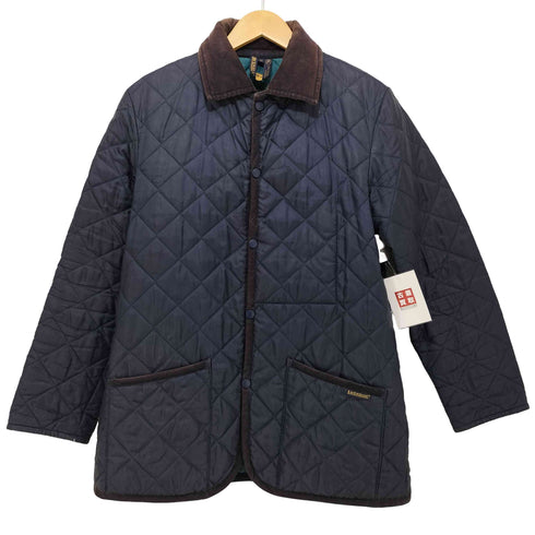 ラベンハム LAVENHAM 英国製 襟コーデュロイ キルティング ジャケット メンズ 36
