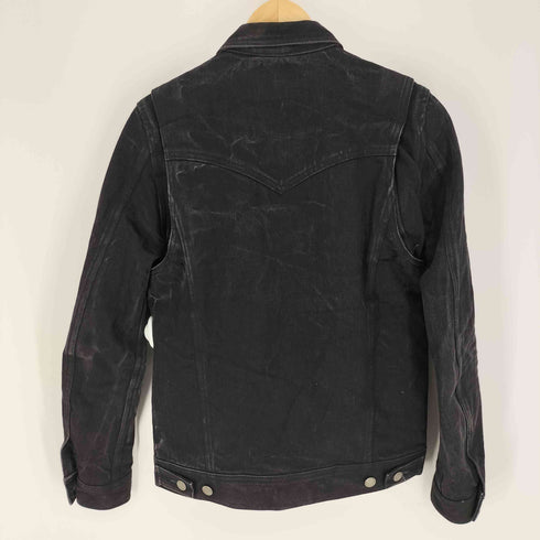 ルードギャラリー RUDE GALLERY RIGID TYPE-1 DENIM JKT ブラック デニム トラッカー ジャケット メンズ JPN:3