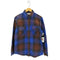 ファイブブラザー FIVE BROTHER 70-80s USA製 三角タグ L/Sフランネルシャツ メンズ import:M
