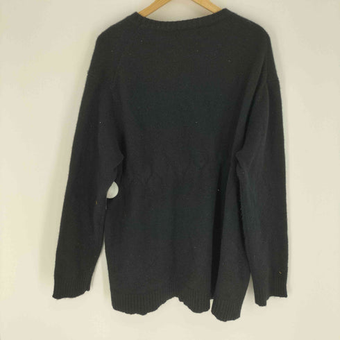 ワイズ Ys 23AW WOOL CROW MOTIF PULLOVER ウール クロウ モチーフ プルオーバー ニットAW レディース JPN:2