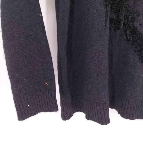 ワイズ Ys 23AW WOOL CROW MOTIF PULLOVER ウール クロウ モチーフ プルオーバー ニットAW レディース JPN:2
