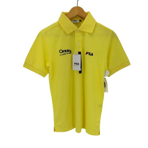 フィラ ゴルフ FILA GOLF 企業ロゴ 鹿の子ポロシャツ メンズ JPN:S