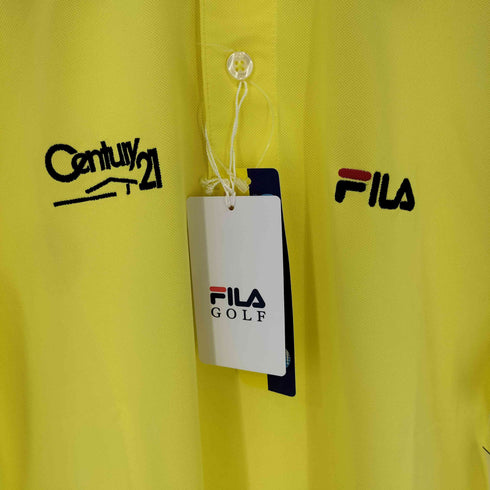 フィラ ゴルフ FILA GOLF 企業ロゴ 鹿の子ポロシャツ メンズ JPN:S