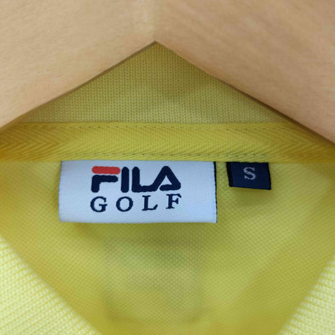 フィラ ゴルフ FILA GOLF 企業ロゴ 鹿の子ポロシャツ メンズ JPN:S
