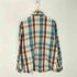 ファイブブラザー FIVE BROTHER 80s USA製 配色チェック L/Sネルシャツ メンズ import:M