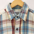 ファイブブラザー FIVE BROTHER 80s USA製 配色チェック L/Sネルシャツ メンズ import:M