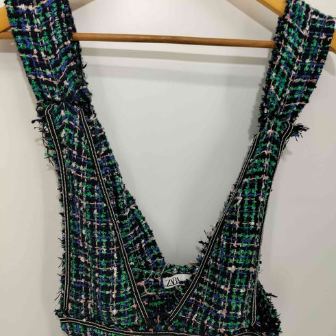 ザラ ZARA ツイードワンピース レディース XS