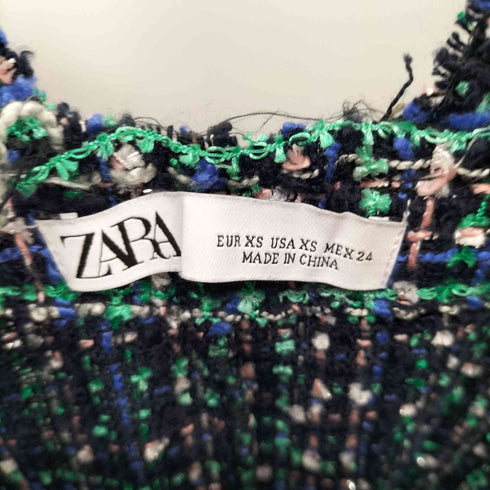 ザラ ZARA ツイードワンピース レディース XS