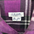 オリアン ORIAN SLIM FIT カッタウェイ チェック柄 L/S シャツ メンズ