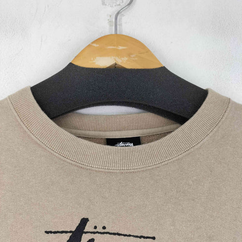 ステューシー Stussy フロントプリンクルーネックスウェット メンズ import:M