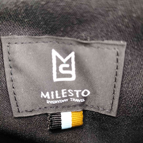 ミレスト milesto 止水ファスナー サコッシュ ショルダーバッグ リキッド メンズ