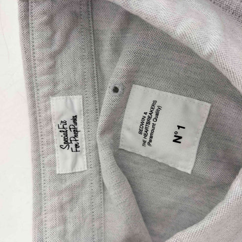 ベドウィンアンドザハートブレイカーズ BEDWIN&THE HEARTBREAKERS Special Fit For Prep Punks B.D L/S シャツ メンズ