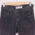 リーバイス Levis 505 STRAIGHT 20REG ジップアップ ブラック デニム パンツ レディース W:30 L:30
