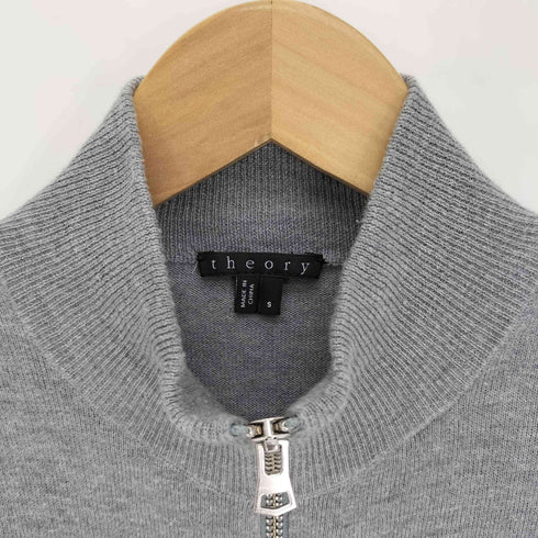 セオリー theory コットン カシミヤ ジップアップ ニット セーター メンズ import:S