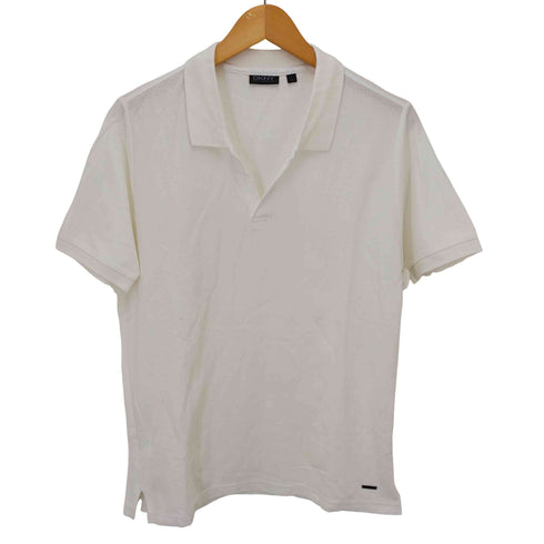 ダナキャランニューヨーク DKNY スキッパー S/S ポロシャツ メンズ import:L