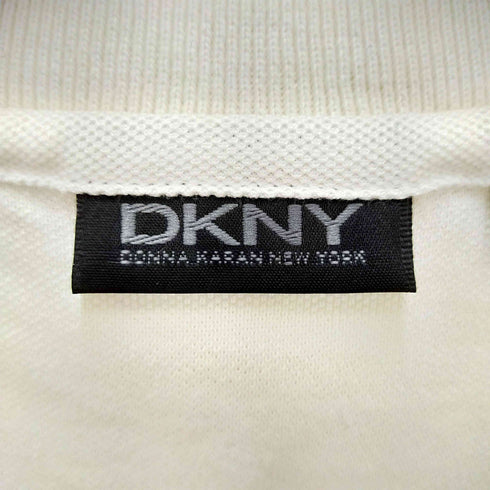ダナキャランニューヨーク DKNY スキッパー S/S ポロシャツ メンズ import:L