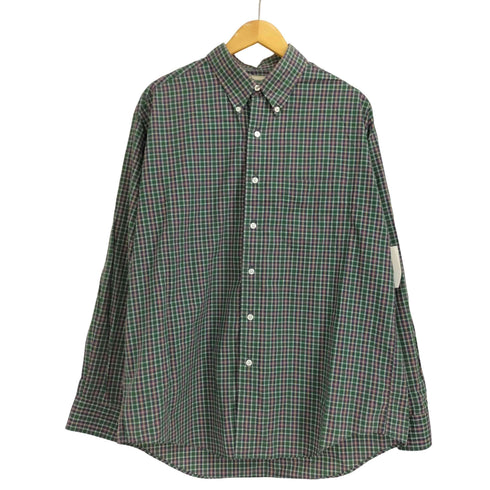 エルエルビーン L.L.Bean 80s チェック柄 コットン ボタンダウン 長袖シャツ メンズ import:L