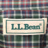 エルエルビーン L.L.Bean 80s チェック柄 コットン ボタンダウン 長袖シャツ メンズ import:L