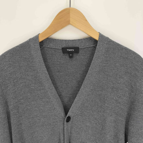 セオリー theory LEDEN LUXE MERINO メリノ ウール 5B ニット カーディガン メンズ import:XS