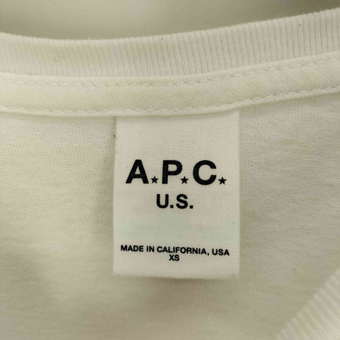 アーペーセー A.P.C. USA logo T-Shirts メンズ import:XS