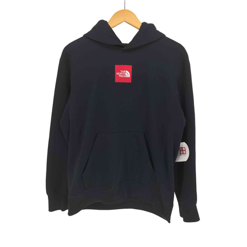 ザノースフェイス THE NORTH FACE HEATHER LOGO HOODIE ボックスロゴ プルオーバー パーカー メンズ import:L