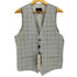 POLITIX Hillsv Vest チェック柄 裏地リーフ ヒルズ ベスト メンズ import:L