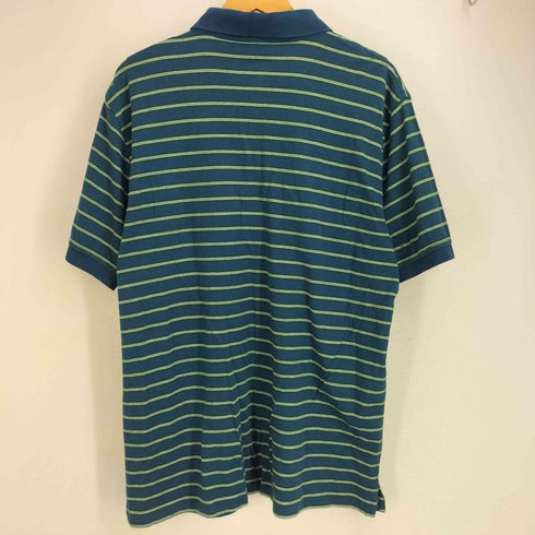 エルエルビーン L.L.Bean PIMA COTTON ボーダー 半袖 ポロシャツ メンズ import:L