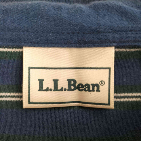 エルエルビーン L.L.Bean PIMA COTTON ボーダー 半袖 ポロシャツ メンズ import:L