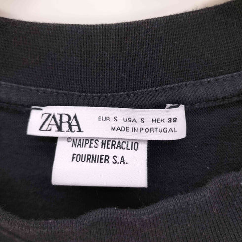ザラ ZARA MINOR ARCANA ACES 裏 トランプ プリント Tシャツ メンズ import:S