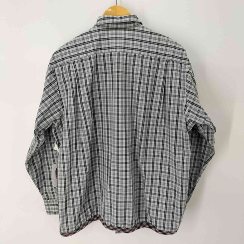 コムデギャルソンオム COMME des GARCONS HOMME 90S 田中オム L/S チェック柄オープンカラーシャツ メンズ