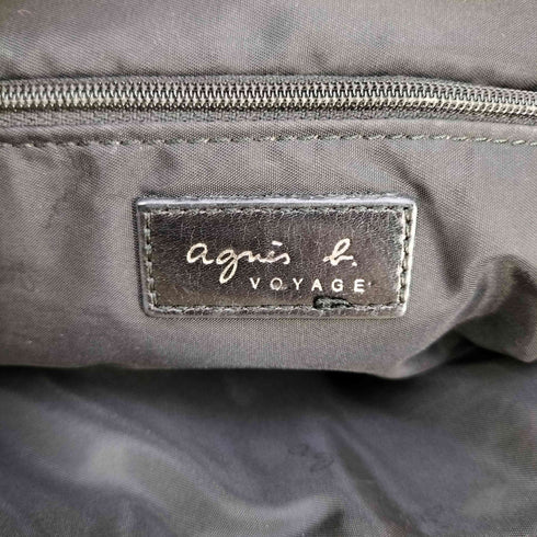 アニエスベーボヤージュ agnes b. VOYAGE 日本製 レザー トートバッグ レディース