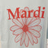 マルディメクルディ Mardi Mercredi アイコン フラワー ロゴ プリント S/S Tシャツ レディース