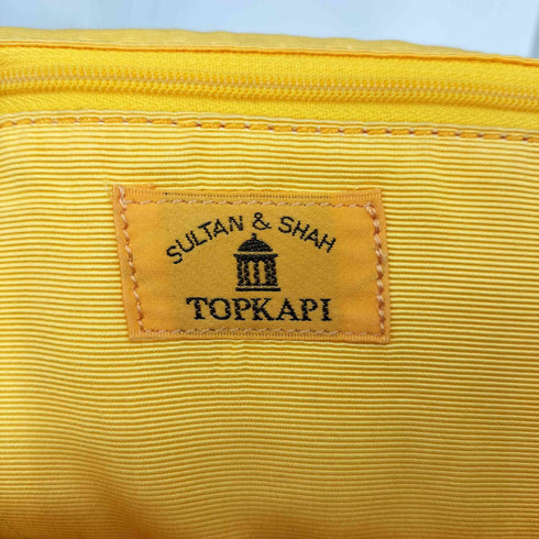 トプカピ TOPKAPI フリル デニムハンドバッグ レディース