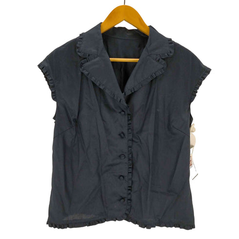 guy laroche フリルブラウス レディース
