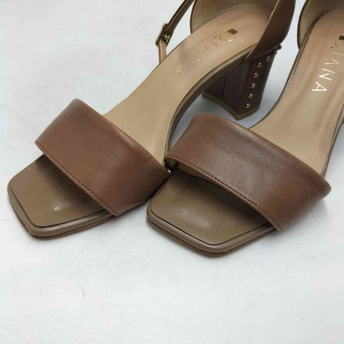 ダイアナ DIANA レザー アンクル ストラップ サンダル レディース 22