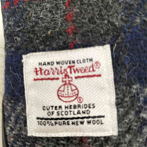 ハリスツイード Harris Tweed チェック柄手袋 メンズ