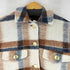 ザラ ZARA プレミアムチェックシャツジャケット レディース import:S