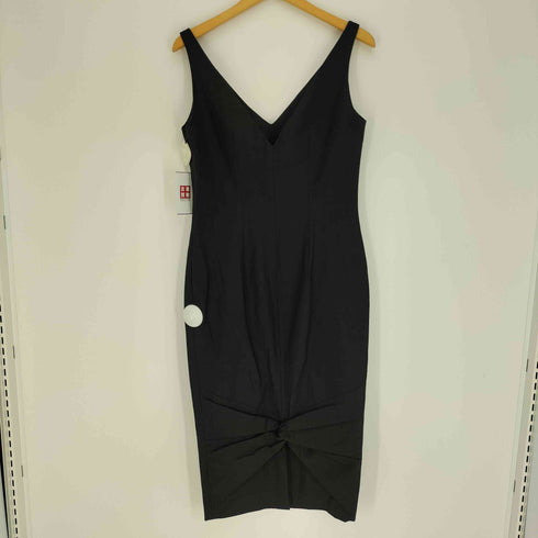 クリスチャンディオール Christian Dior 04SS BOUTIQUE ガリアーノ期 フランス製 コットン ポリ シャドー ストライプ ドレス ワンピース レディース FR:38