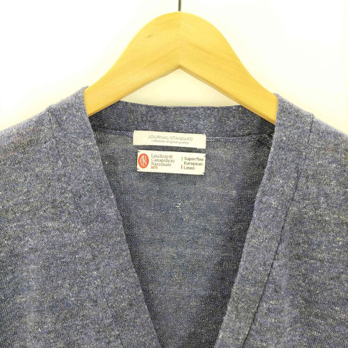 ジャーナルスタンダード JOURNAL STANDARD LINIFICIO リネンカーディガン レディース