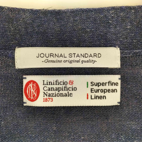 ジャーナルスタンダード JOURNAL STANDARD LINIFICIO リネンカーディガン レディース