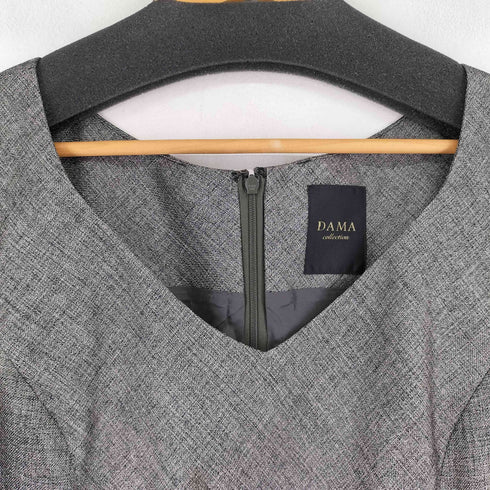 ダーマコレクション DAMA collection ウール混ノースリーブワンピース レディース 15AR