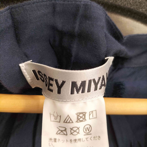 イッセイミヤケ ISSEY MIYAKE 19ss フレンチスリーブ フリルプリーツブラウス レディース 2