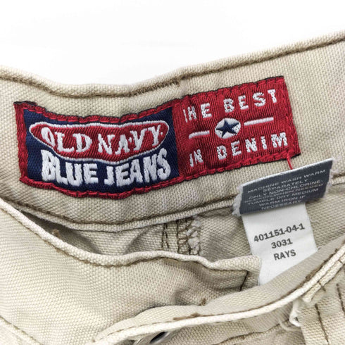 オールドネイビー OLD NAVY 00s ワイドストレート ペインターパンツ メンズ 0