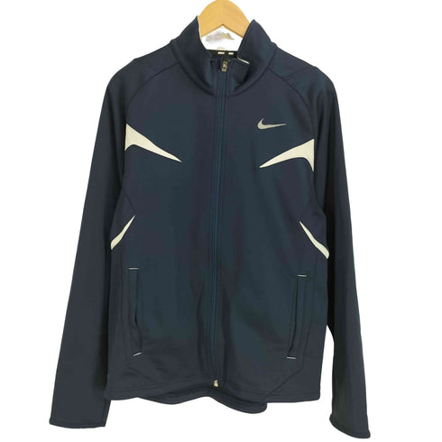 ナイキ NIKE DRI-FIT ロゴプリント ジャージ トラックジャケット メンズ import:M
