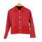 トリココムデギャルソン tricot COMME des GARCONS 01AW ボタニカル シアージャケット レディース JPN:M