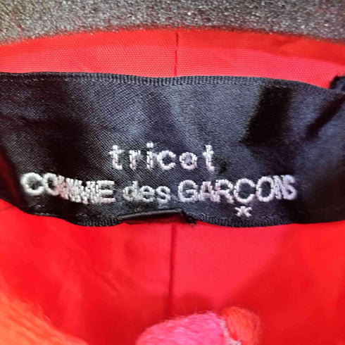 トリココムデギャルソン tricot COMME des GARCONS 01AW ボタニカル シアージャケット レディース JPN:M